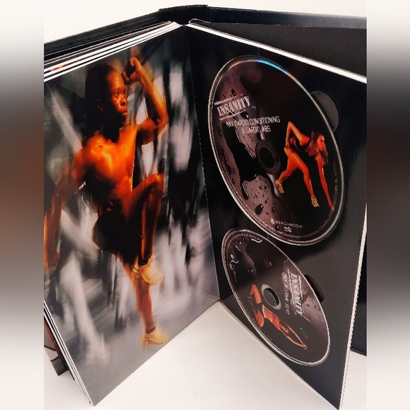 INSANITY Ultimate Cardio Workout 13 DVD Discs Sets With Nutrition Recipe Book. - Picture 9 of 13